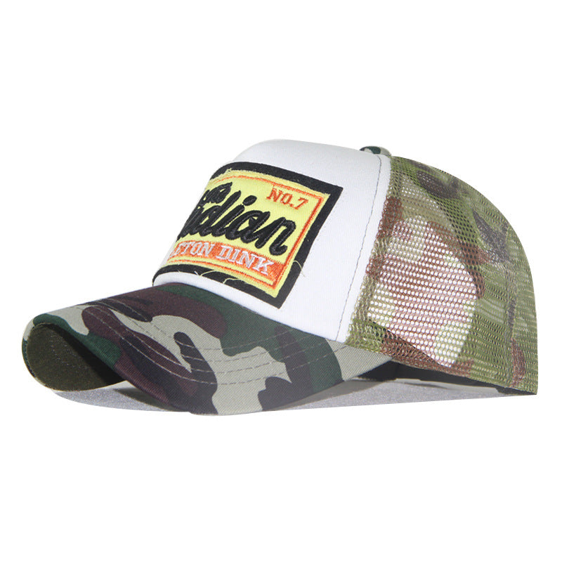 Skeleton Dink Summer Breathable Mesh Baseball Cap For Men Women Stylish Letter Embroidery Snapback  8