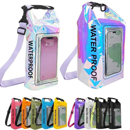 Touch Screen Transparent Dry Bag Backpack 2L and 5L