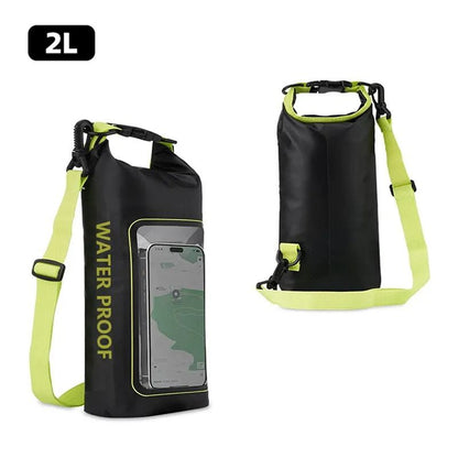 Touch Screen Transparent Dry Bag Backpack 2L And 5L 10