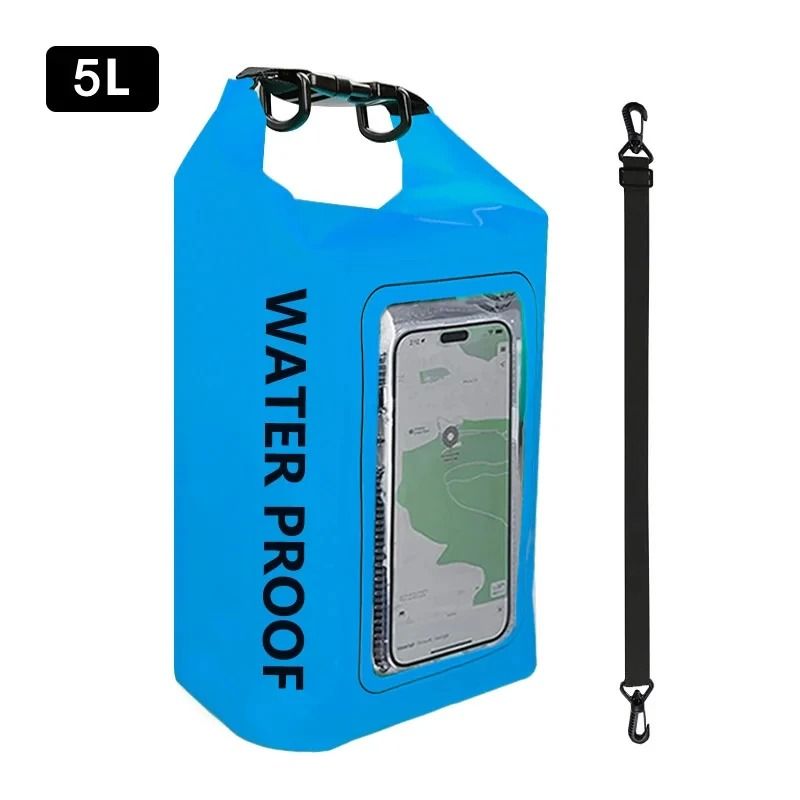 Touch Screen Transparent Dry Bag Backpack 2L And 5L 19