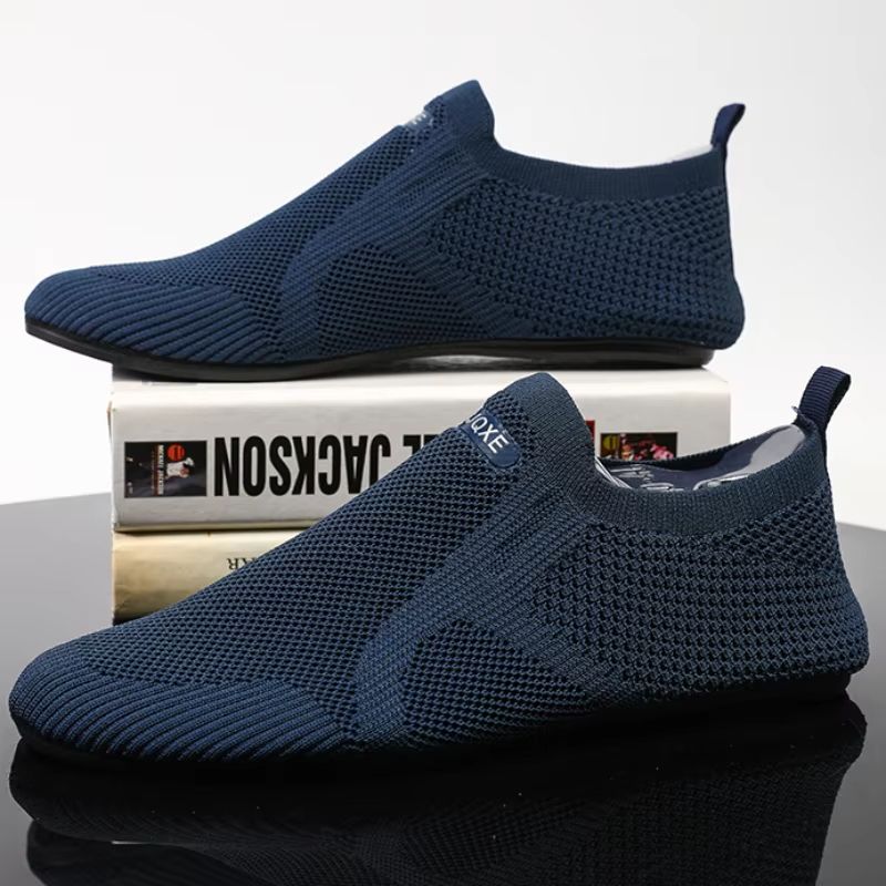 Breathable Mens Running Shoes Lightweight Walking Sneakers Anti Slip Casual Footwear 2