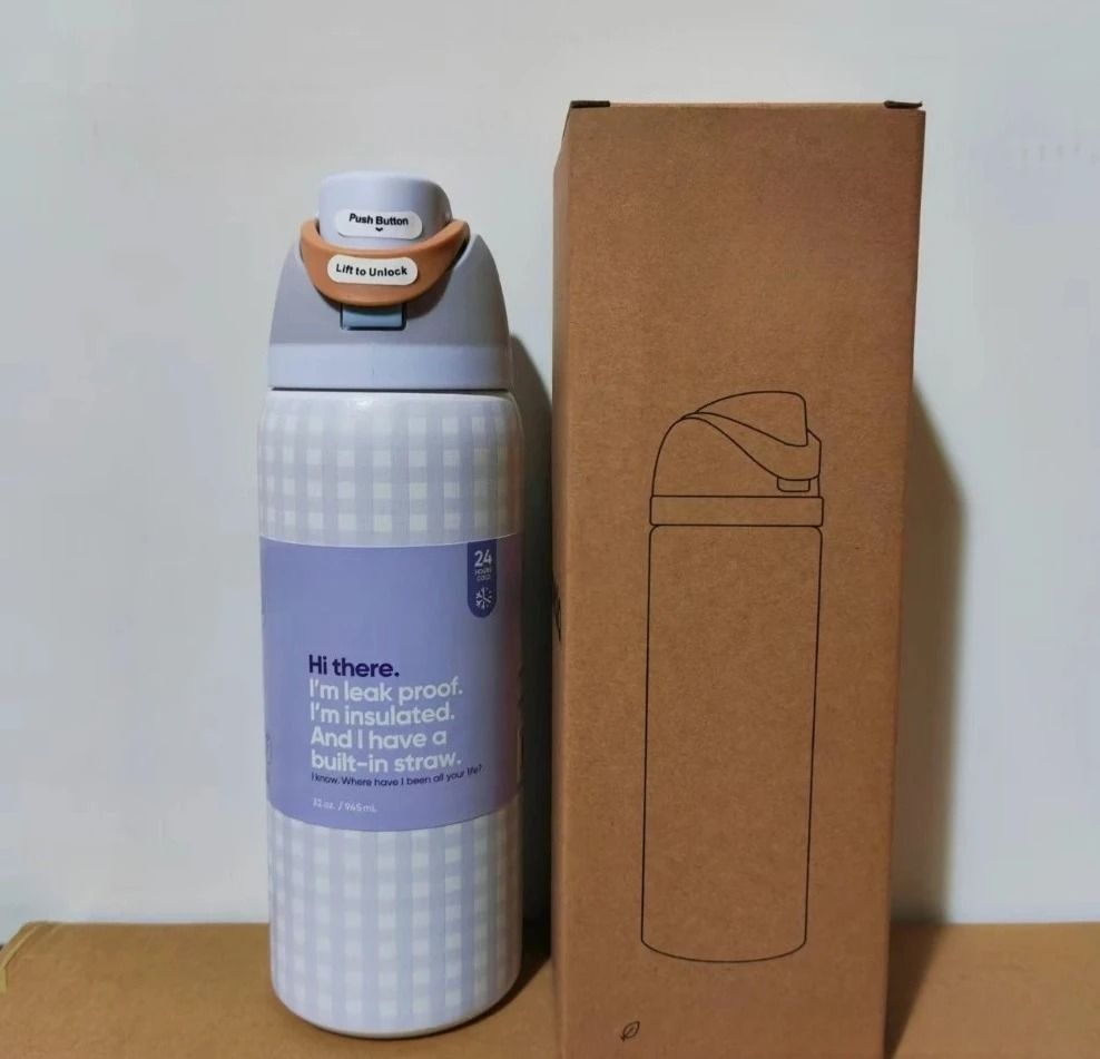 Double Wall Vacuum Fruit Infuser Water Bottle 24oz 32oz Leakproof Insulated Tumbler With Straw 10