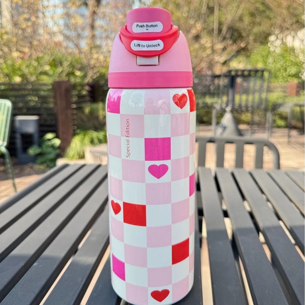 Double Wall Vacuum Fruit Infuser Water Bottle 24oz 32oz Leakproof Insulated Tumbler With Straw 3