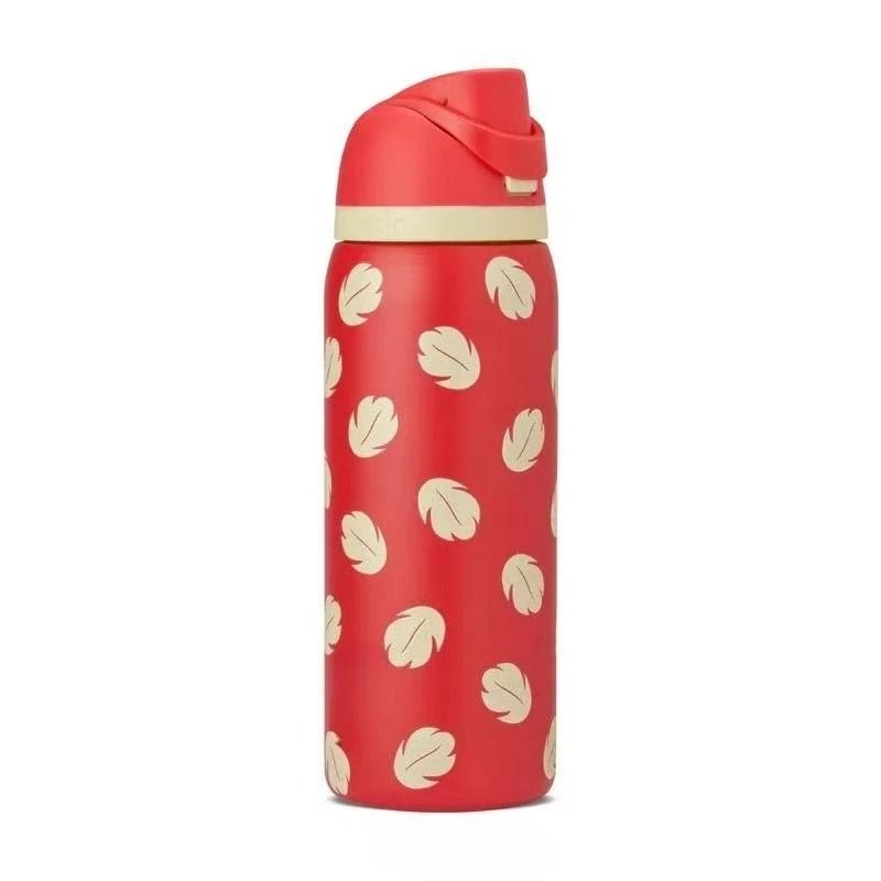 Double Wall Vacuum Fruit Infuser Water Bottle 24oz 32oz Leakproof Insulated Tumbler With Straw 4