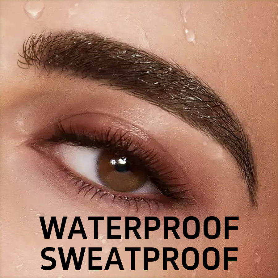 3D Dye Eyebrow Pencil Waterproof Long Lasting Anti Smudge Hairling Enhancers Cream Black Brown Larg 1