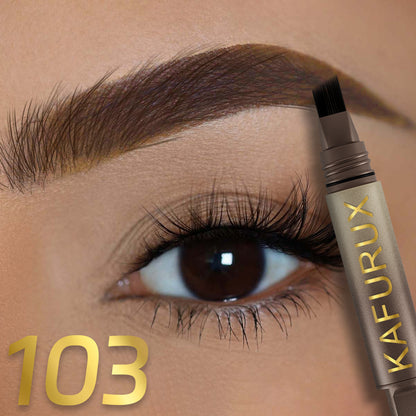 3D Dye Eyebrow Pencil Waterproof Long Lasting Anti Smudge Hairling Enhancers Cream Black Brown Larg 3