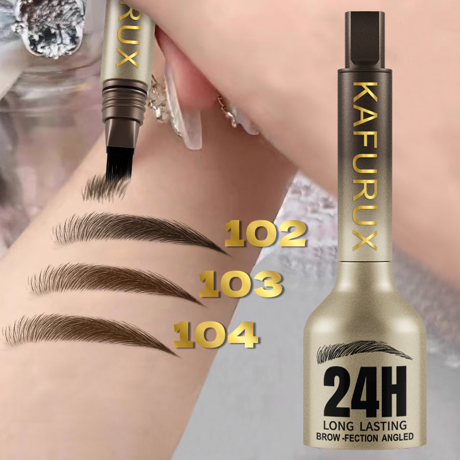 3D Dye Eyebrow Pencil Waterproof Long Lasting Anti Smudge Hairling Enhancers Cream Black Brown Larg 4