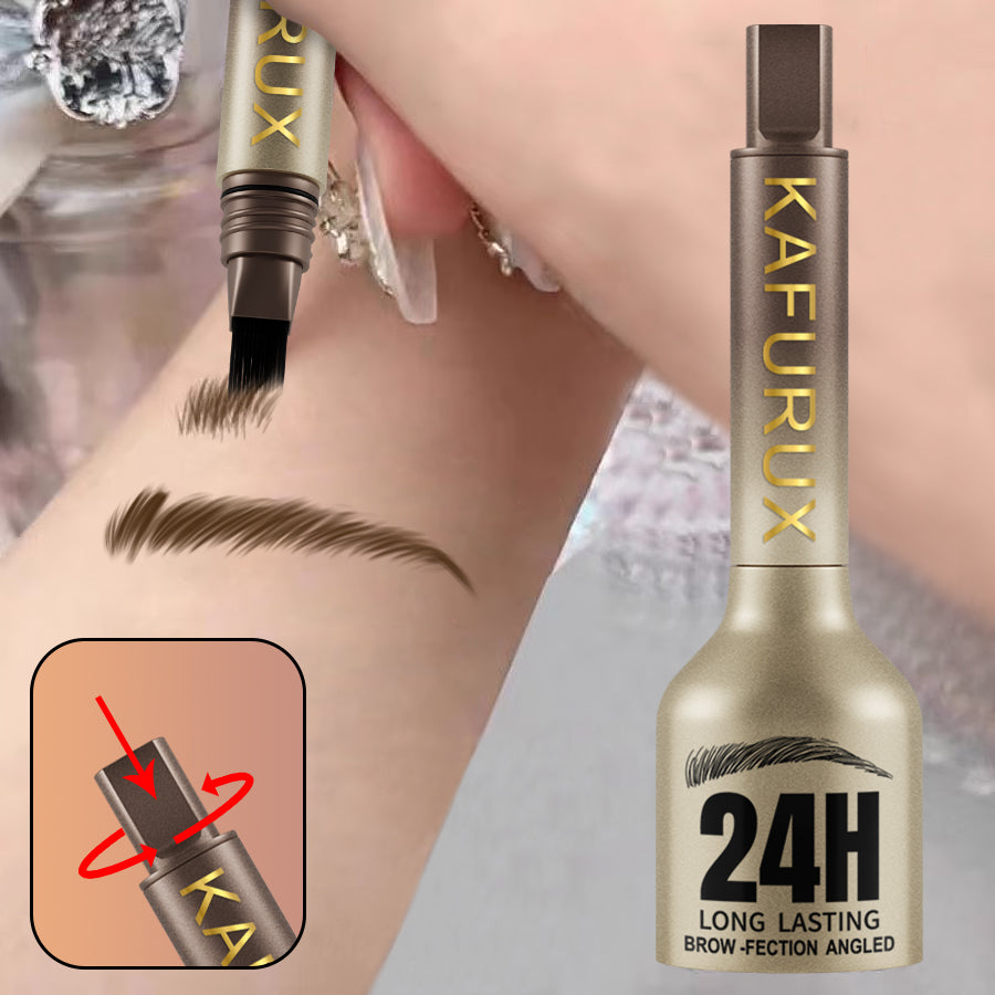 3D Dye Eyebrow Pencil Waterproof Long Lasting Anti Smudge Hairling Enhancers Cream Black Brown Larg 5