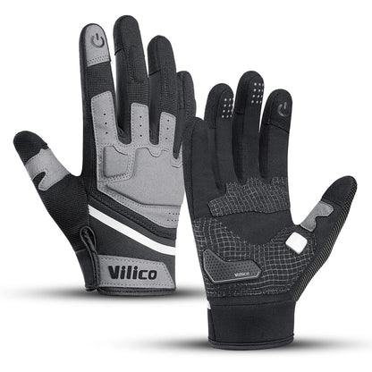Microfiber Anti Slip Cycling Gloves for Enhanced Grip and Comfort