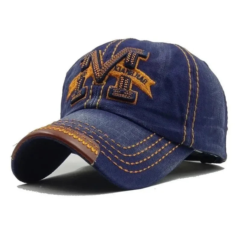 High Quality Baseball Hat Letter M Embroidery Cotton Cap for Men Women, Snapback Gorras, Outdoor Sport Sun Hat