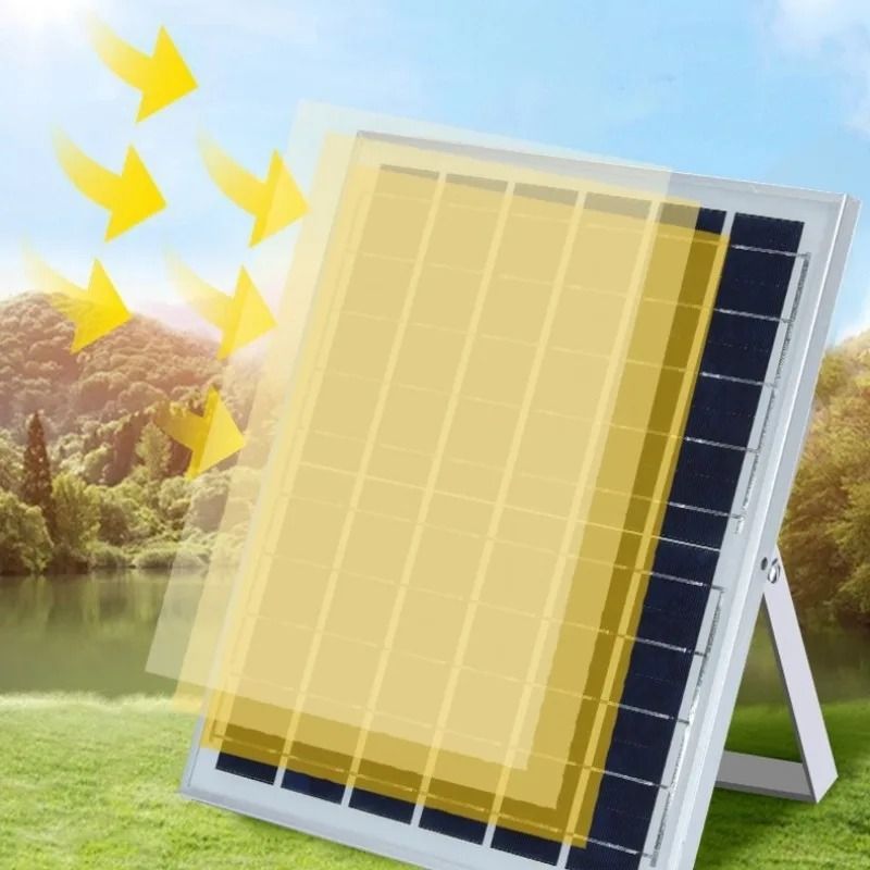 Solar Powered Ceiling Light With Remote Control For Indoor Outdoor Use 2