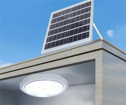 Solar Powered Ceiling Light With Remote Control For Indoor Outdoor Use 3