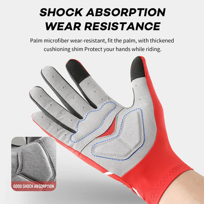 Touch Screen Microfiber Cycling Gloves For Grip And Comfort 2