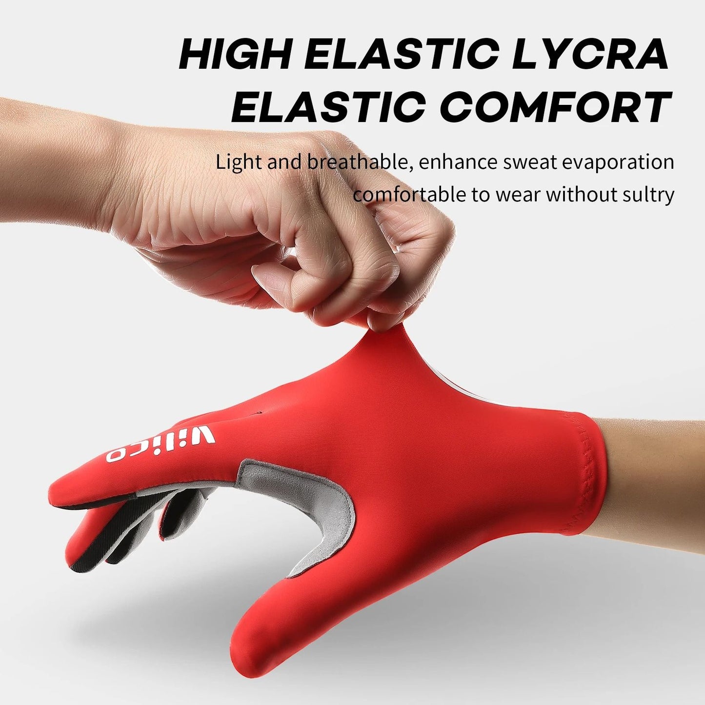 Touch Screen Microfiber Cycling Gloves For Grip And Comfort 3