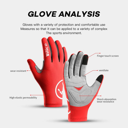 Touch Screen Microfiber Cycling Gloves For Grip And Comfort 4