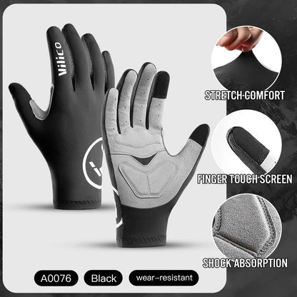 Touch Screen Microfiber Cycling Gloves For Grip And Comfort 6