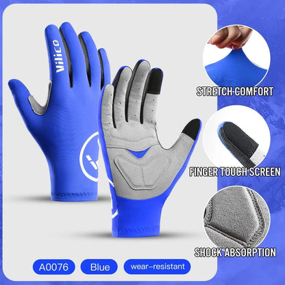 Touch Screen Microfiber Cycling Gloves For Grip And Comfort 9