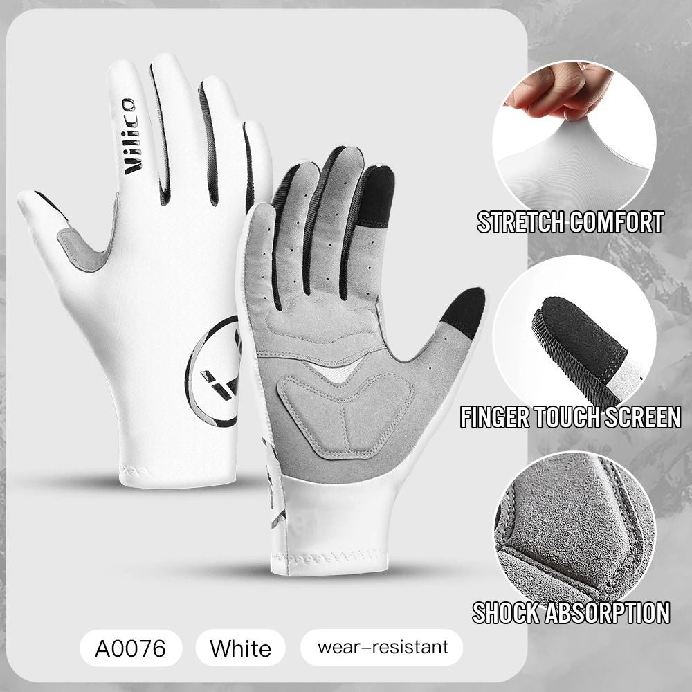 Touch Screen Microfiber Cycling Gloves For Grip And Comfort 7