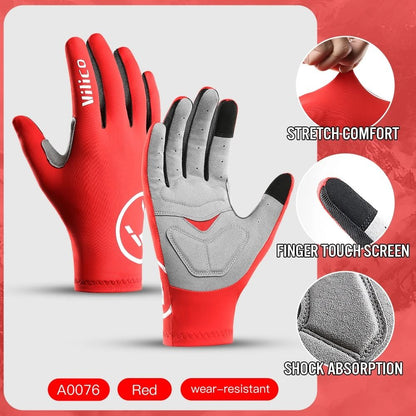 Touch Screen Microfiber Cycling Gloves For Grip And Comfort 8
