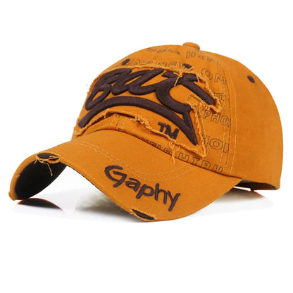 Unisex Summer Baseball Cap Snapback Hats, Hip Hop Curved Brim Gorras, Adjustable Outdoor Travel Sports Hat