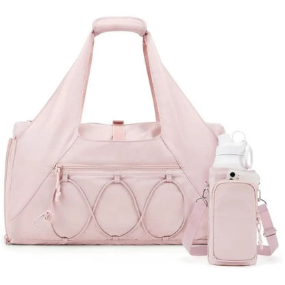 Large Capacity Fitness Bag With Shoe Compartment And Waterproof Design 6