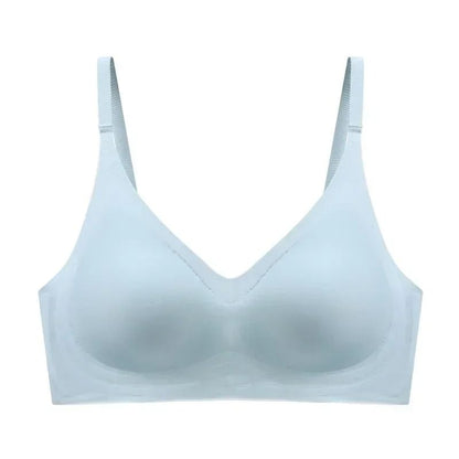 Light Ice Silk Seamless Support Bra Comfortable Breathable NonMarking Design 10