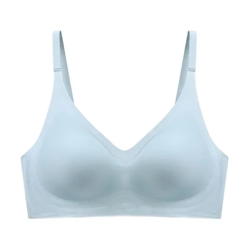 Light Ice Silk Seamless Support Bra Comfortable Breathable NonMarking Design 6