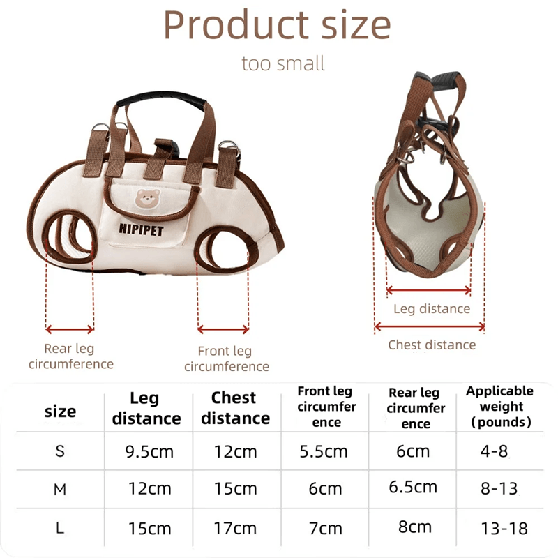 Convertible Breathable Hands Free Pet Carrier Sling Bag For Hiking And Daily Use 1