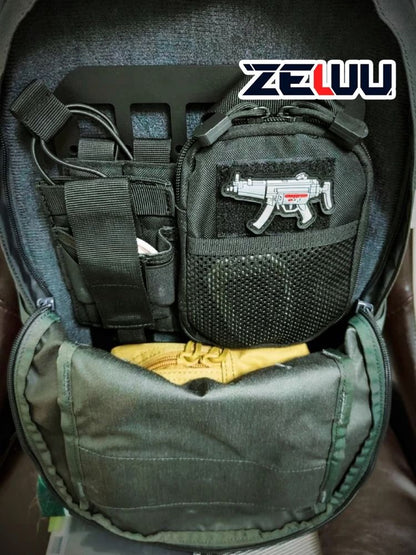 Backpack Molle Panel Organizer For Tactical Modular Outdoor Storage 1