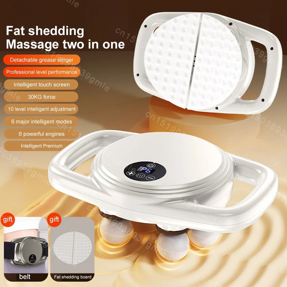 Electric Muscle Massager Gun With 6 Heads For Full Body Pain Relief And Fatigue Recovery 9