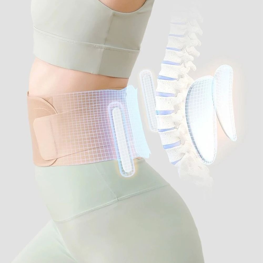 Thin Waist Support Belt For Lower Back Pain Relief And Posture Support 2