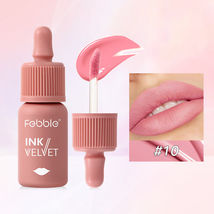 Color Matte Lip Gloss, Nude Velvet Liquid Lipstick, Multifunctional Long-lasting Lip Cosmetics, Autumn Winter Makeup