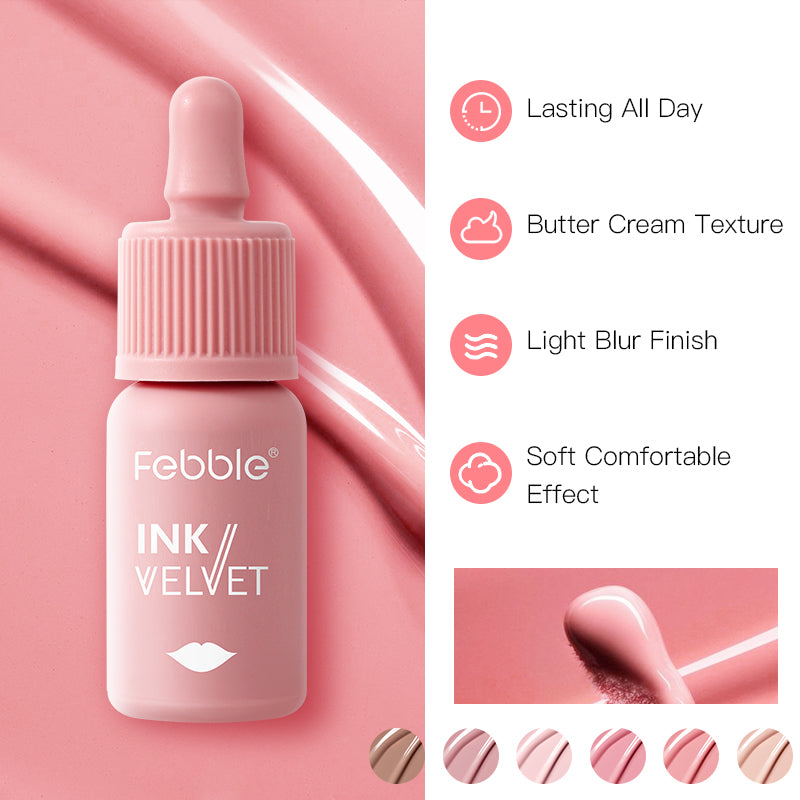 Color Matte Lip Gloss, Nude Velvet Liquid Lipstick, Multifunctional Long-lasting Lip Cosmetics, Autumn Winter Makeup
