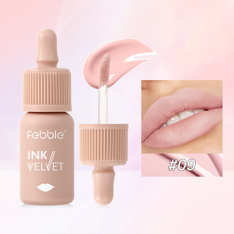 Color Matte Lip Gloss, Nude Velvet Liquid Lipstick, Multifunctional Long-lasting Lip Cosmetics, Autumn Winter Makeup