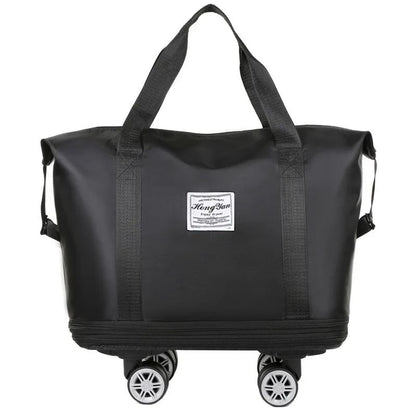 Universal Wheel Expandable Travel Bag With Large Capacity And DryWet Separation 9