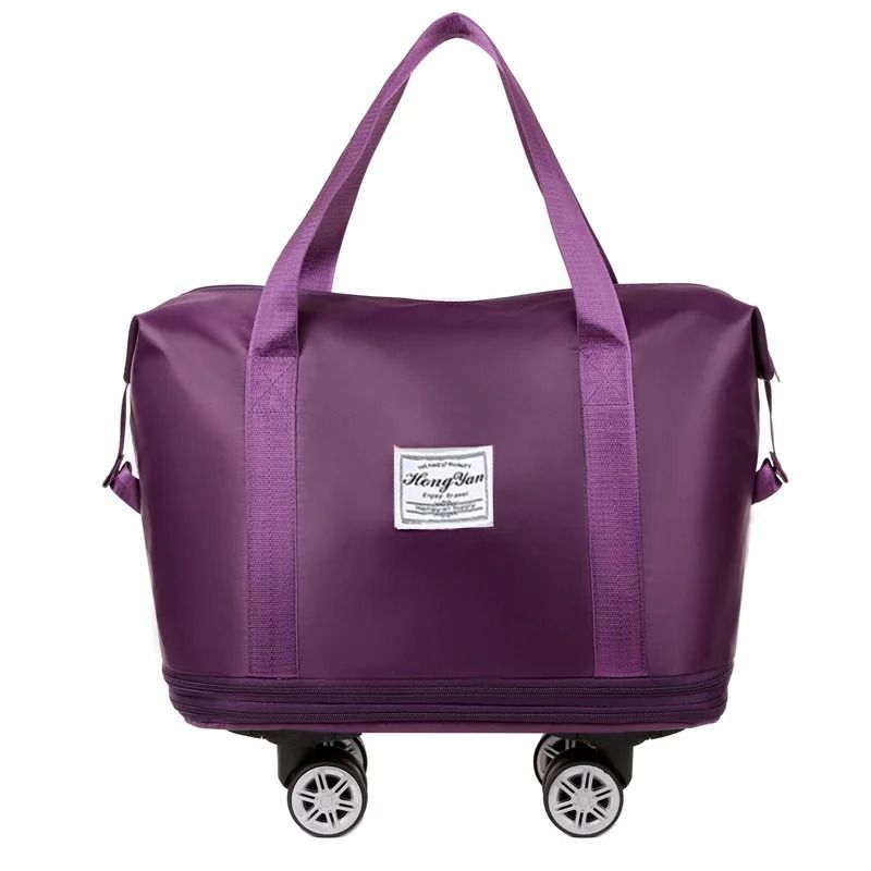 Universal Wheel Expandable Travel Bag With Large Capacity And DryWet Separation 10