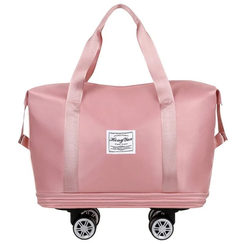 Universal Wheel Expandable Travel Bag With Large Capacity And DryWet Separation 5