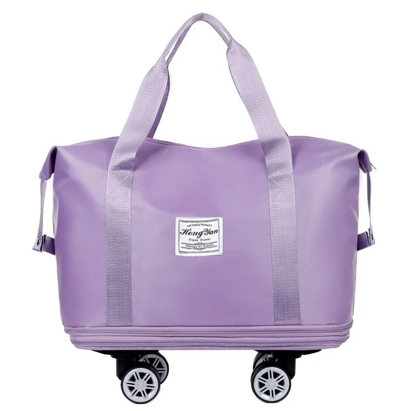Universal Wheel Expandable Travel Bag With Large Capacity And DryWet Separation 7