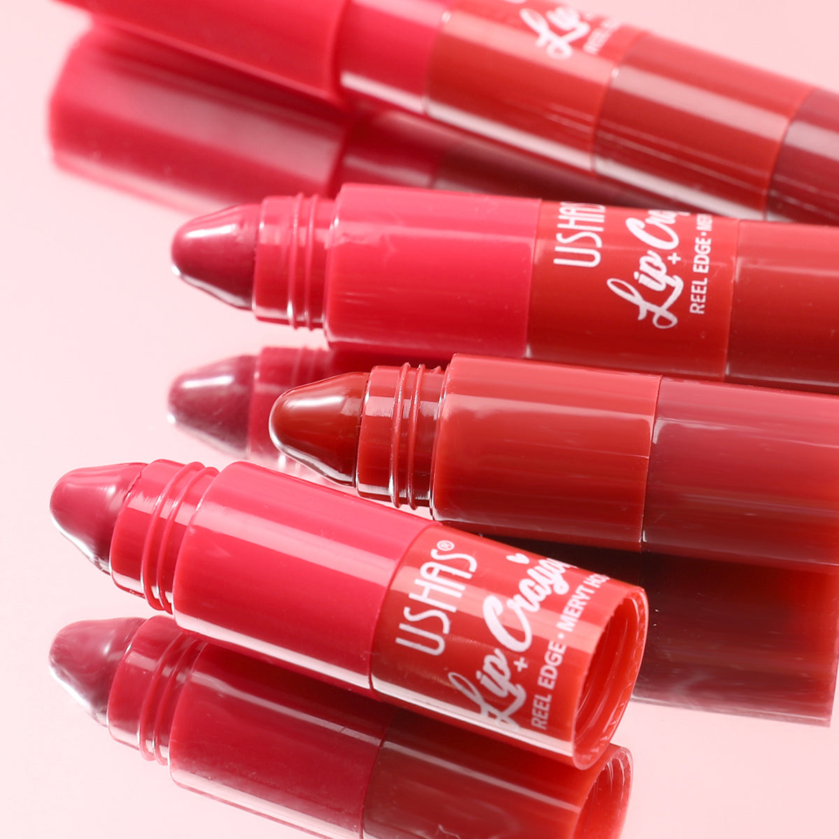 Detachable Lip Crayon, Smooth and Silky, 4 Color/Piece Lip Stick, Portable Lip Cosmetic, Perfect for Vacation and Travel