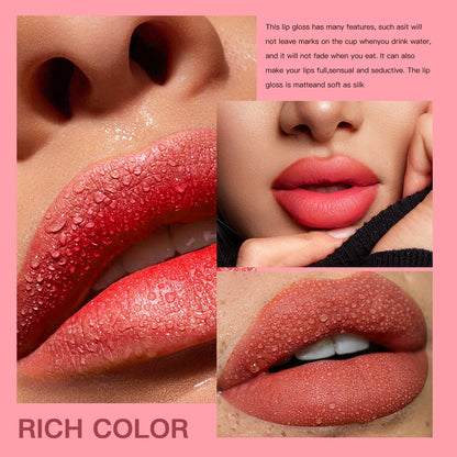 Smooth And Silky Portable Lip Cosmetic Detachable Lip Crayon 4 ColorPiece Lip Stick Perfect For Vac