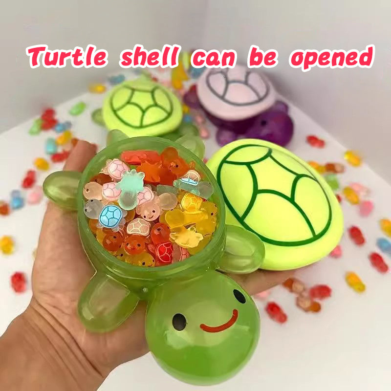 Glowing Luminous Turtle Storage Box, Resin Crafts Home Decor, Glowing Small Turtle Toy, Ornamental Decorative Case