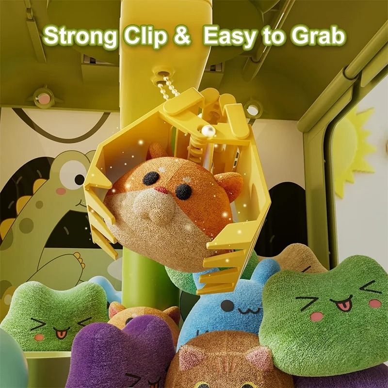 Dinosaur Claw Machine Toy With Music And Adjustable Arm 2