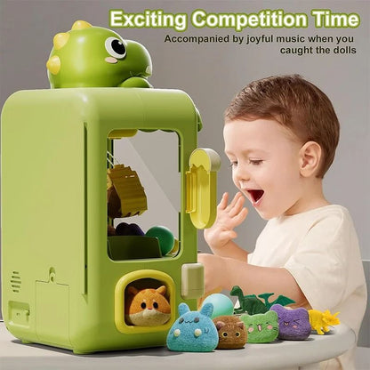 Dinosaur Claw Machine Toy With Music And Adjustable Arm 3