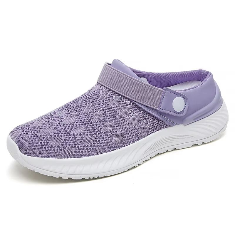 Womens Summer Mesh Slip On Slippers Casual Breathable Shoes 8