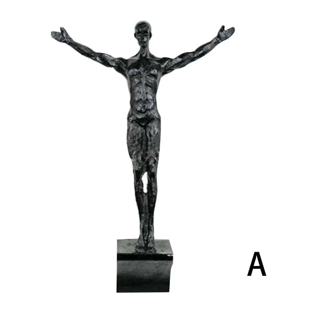 Rock Climbing Man Resin Wall Sculpture  3D Retro Hanging Decor For Home And Office 6