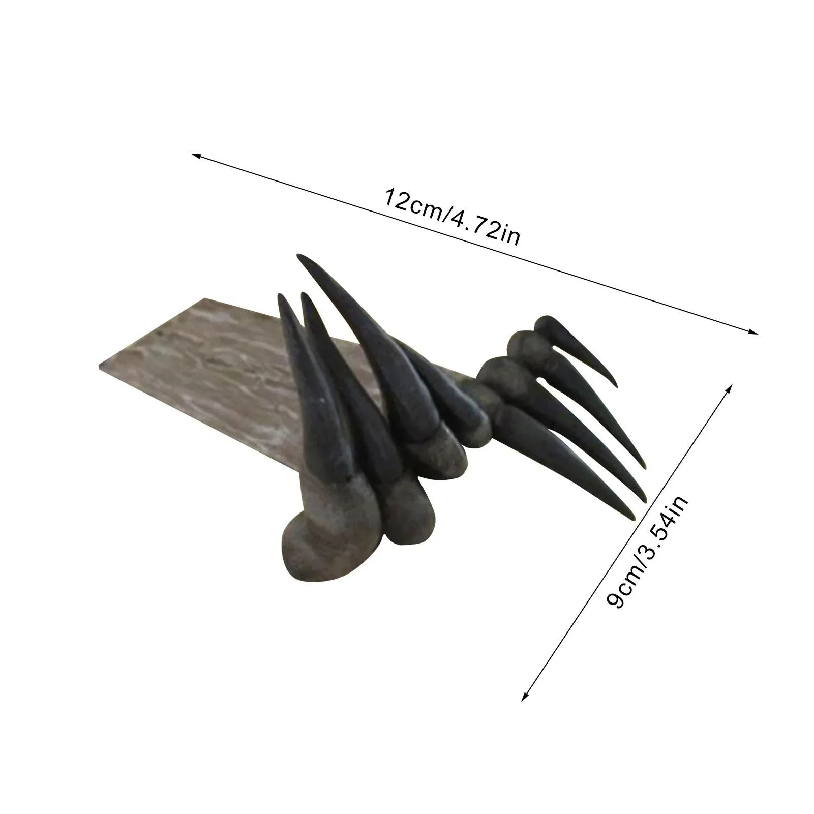 Devils Hand Resin Halloween Bookmark Horror 3D Book Ornament 6