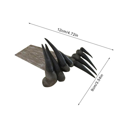 Devils Hand Resin Halloween Bookmark Horror 3D Book Ornament 6