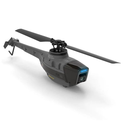 Four Way Single Paddle Mini Helicopter Drone With Remote Control And AntiDrop Design 4