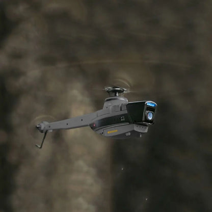 Four Way Single Paddle Mini Helicopter Drone With Remote Control And AntiDrop Design 6