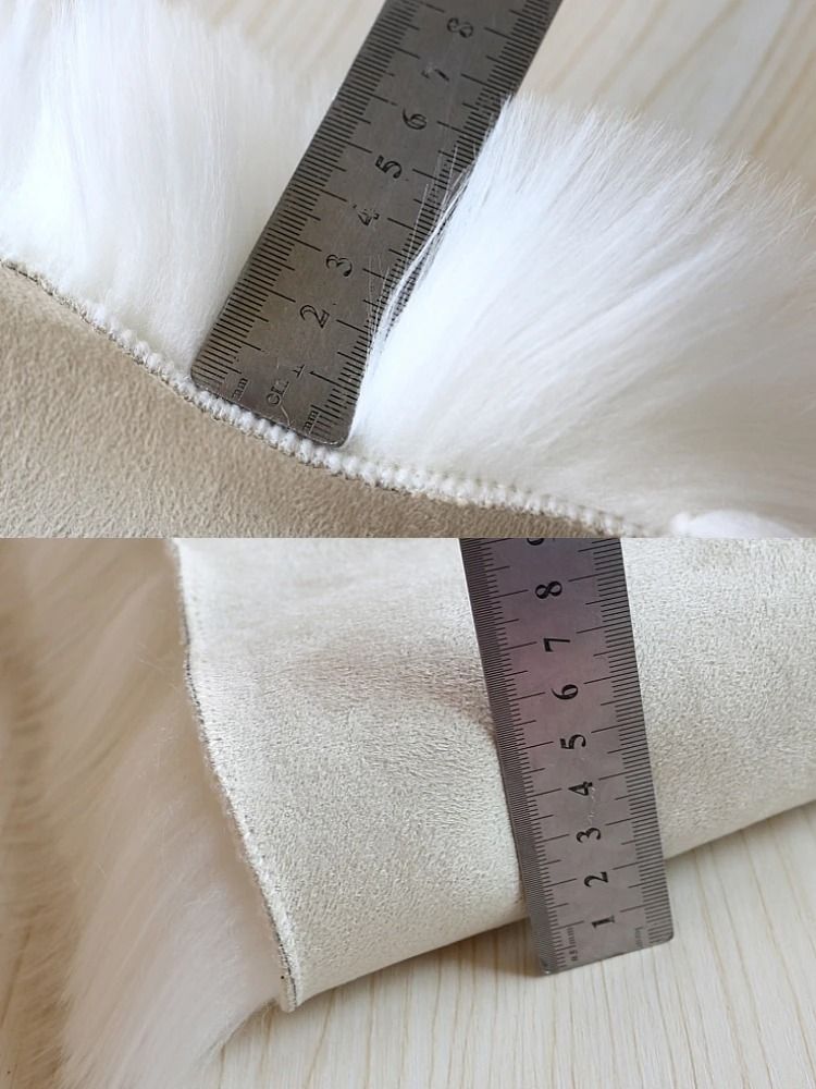 Faux Sheepskin Fur Soft Carpet Washable Fluffy Rug For Floor Or Furniture 2